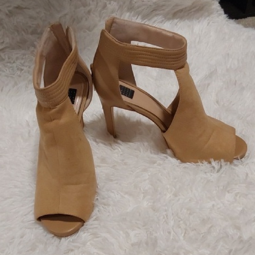 WHBM Suede Heels